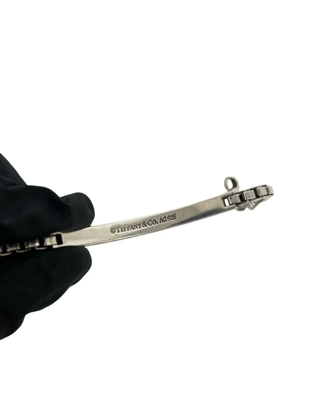 Tiffany & Co Vintage Venetian ID Bracelet 925 Sterling Silver